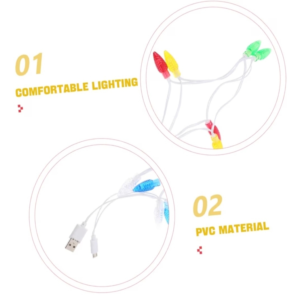 Colorful LED USB String Lights - Picture 5 of 6